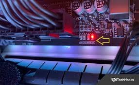 Asus Motherboard Yellow Light Blinking?